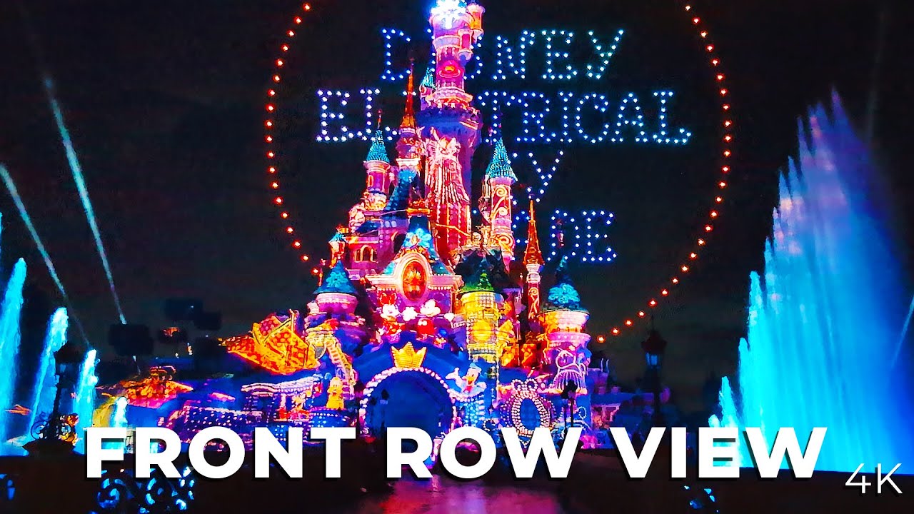 [4k] Electrical Sky Parade - FULL SHOW Disneyland Paris