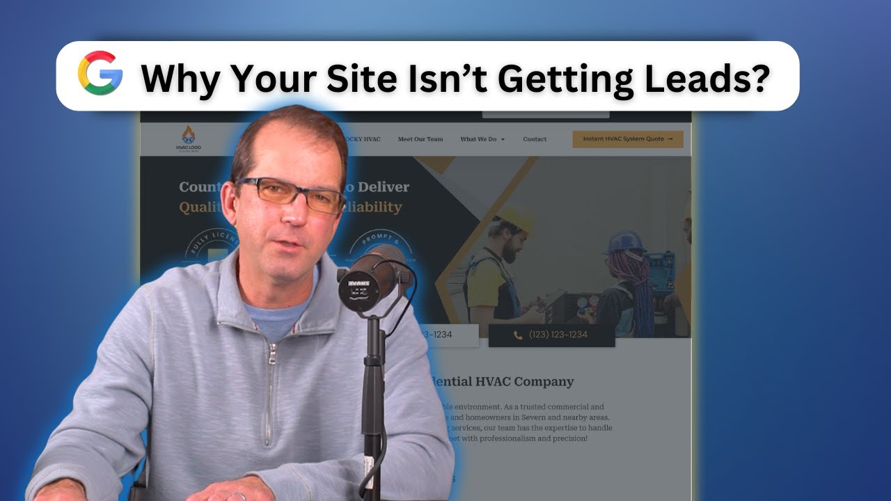 Why Your Site Isn't Getting Leads