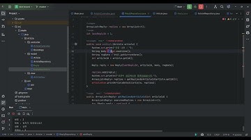 텍게 요구사항 12   댓글 기능 MVC 패턴 적용