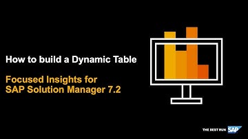 How to build a Dynamic Table