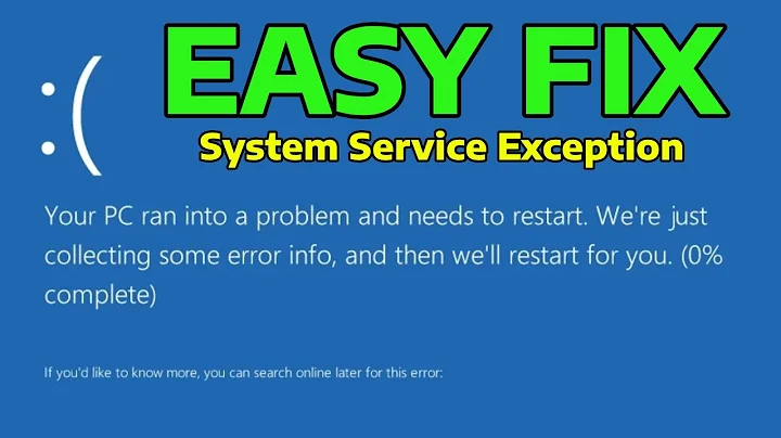 (2025) How To Fix SYSTEM SERVICE EXCEPTION dxgkrnl.sys BSOD in Windows 11