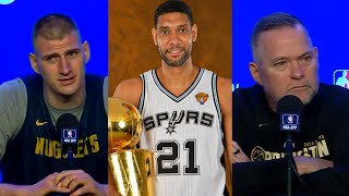 I make the comparison to Tim Duncan - Coach Malone On Nikola Jokić Being A Selfless Superstar!