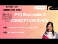 Session 12| Public Economics |PYQ Discussion|2025 and 2024 PYQs|EcoNiti's NET-JRF Accelerator series