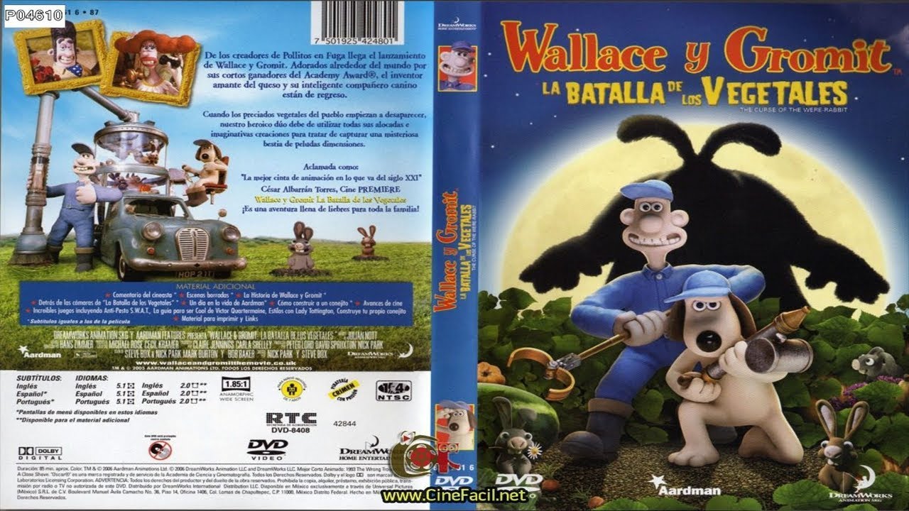 Opening Wallace Gromit The Curse Of The Were Rabbit 05 Dvd Youtube