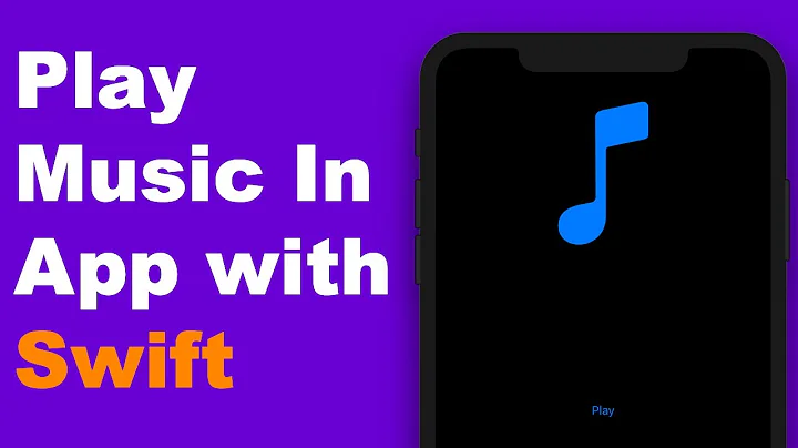 Swift Tutorial: Play Music (Audio) In Your App with Xcode 11 (Swift 5 - 2020)