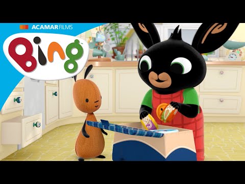 Bing and Flop are getting ready for a picnic! | Bing Official