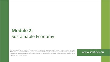 Module 2 -  Sustainable Economy | FULL VIDEO