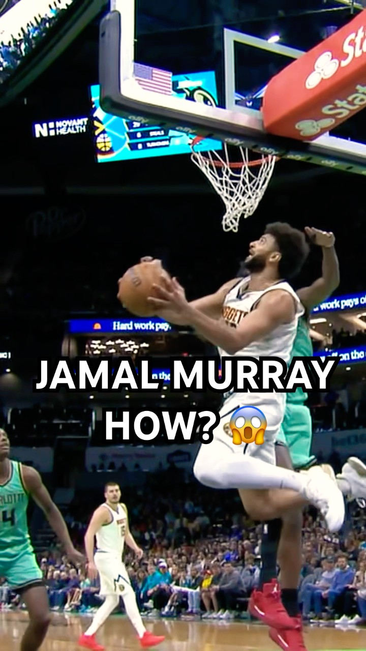 Circus up and under shot from Jamal Murray! ?
