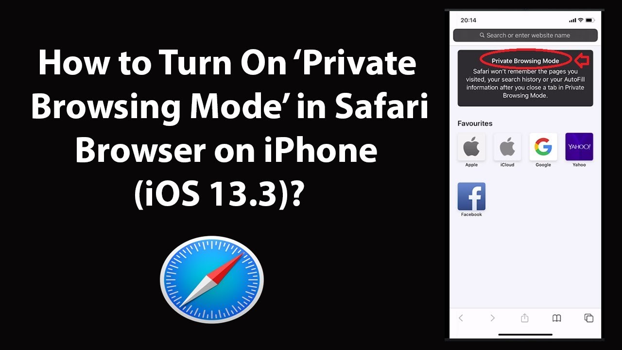 private mode safari iphone 13