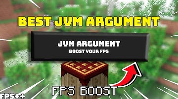 Best Jvm Arguments For *FPS Boost* Minecraft java edition Pojavlauncher