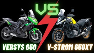 Kawasaki Versys 650 Vs Suzuki VStrom 650XT | 650CC Adventure Bike Shootout
