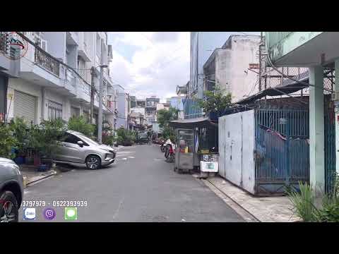 Video Bình Tân| Nhà 2 mặt đường nhựa lớn trước sau, thông... - youtube