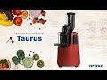 Nízkootáčkový odšťavovač 🥬🍓🍌🥑 Taurus | Orava.eu