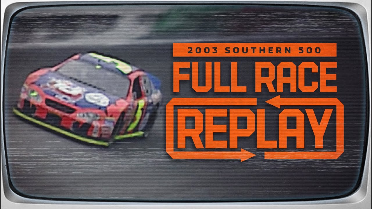 2003 Mountain Dew Southern 500 NASCAR Classic Full Race Replay