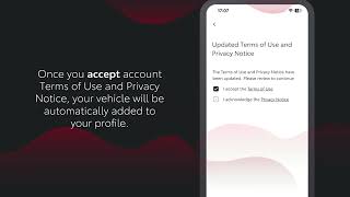 MyToyota App : Setting up for Existing App Users
