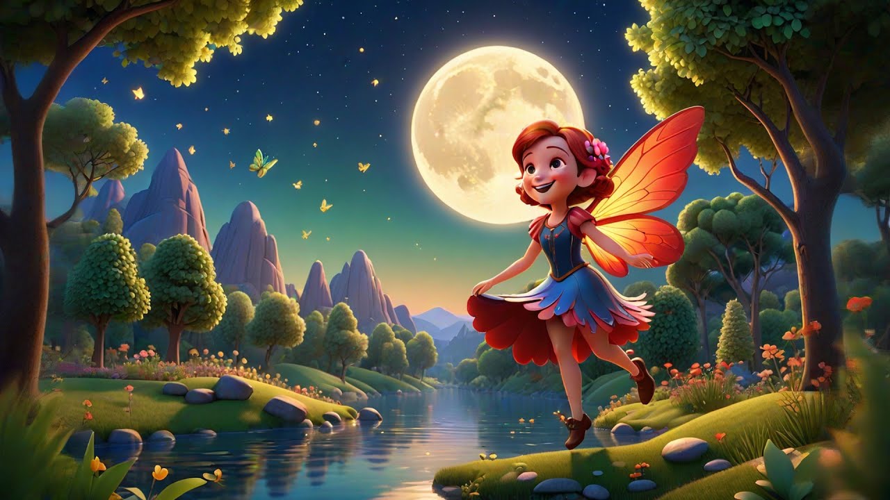 Five Little Fairies Dance and Sing | Fantasy Song for Kids | Magical Rhymes and Preschool Learning