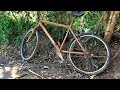 Old and Rusted Mountain Bicycle Restoration