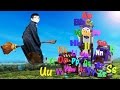 Learning abc letter alphabets with harry potter  for kids toddlers and children