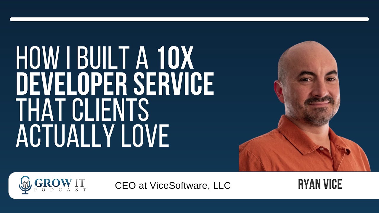How I Built a 10X Developer Service That Clients Actually Love - YouTube