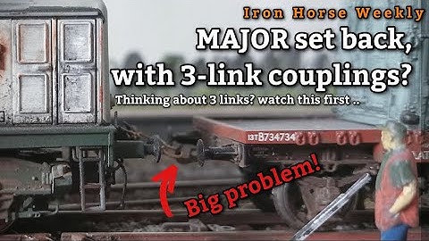 Installing 3 link Couplings on a Heljan locomotive! | Iron Horse Weekly ep35