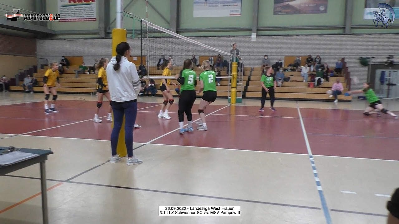 3:1 LLZ Schweriner SC vs. MSV Pampow II - 26.09.2020