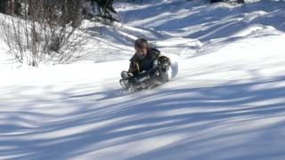 Extreme Sledding Brodie Style