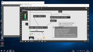 [Max/MSP]details with stutter~ object(Glitch Sound Design)
