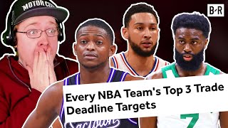 @KrispyFlakesNBA  Reacts To Biggest Trade Targets For All 30 NBA Teams 👀