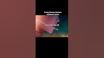 Thumbnail of what do you hear? k-pop Demon Hunters misheard lyrics #kpopdemonhunters #kpop #fyppp