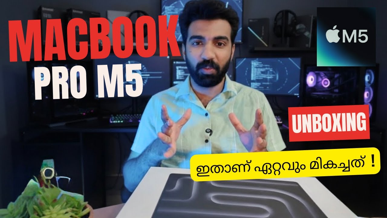 Apple MacBook Pro M5 Review: The New Tech Beast! 🚀 | Malayalam 