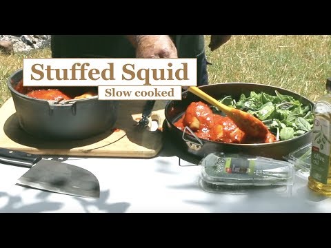 Video: Stuffed Squid In A Slow Cooker