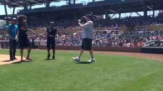 Dance off with Dbacks Baxter