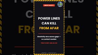 पावर लाइन से दूर रहें — Power Lines Can Kill From Afar ⚡🦺 #Shorts