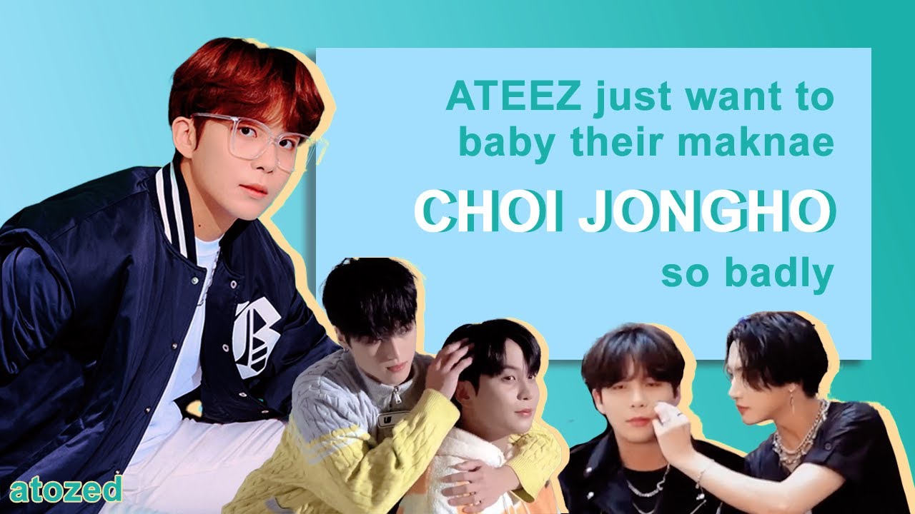 ATEEZ want to baby Jongho so badly
