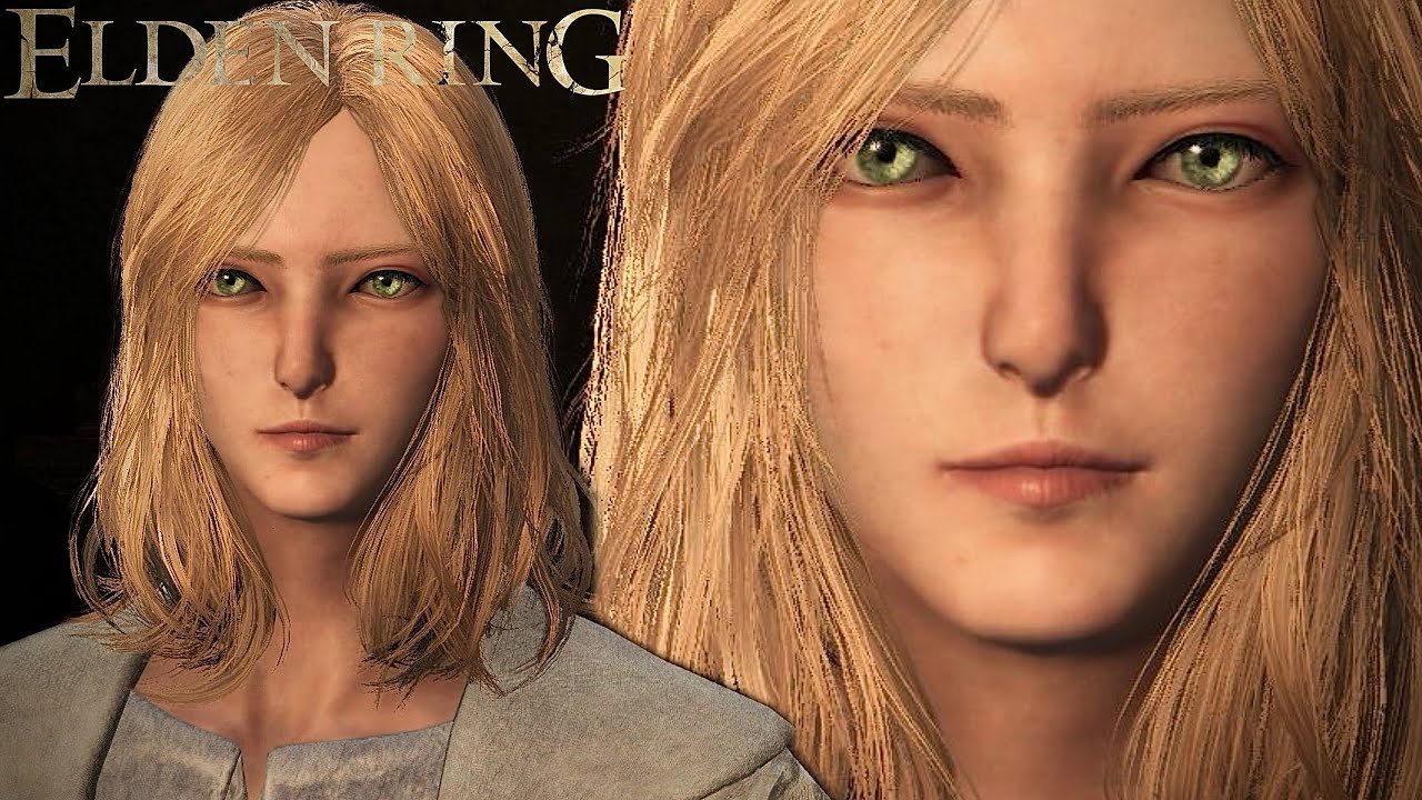 【エルデンリング】ブロンド美女キャラメイクレシピ ELDEN RING characters creation beautiful