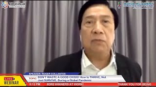 Part 2: Q&A on Don't Waste a Good Crisis! How to Thrive, Not Just, During a Global Pandemic