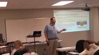NC License Law  What requires a license, who needs a license, license exceptions, types of licenses,