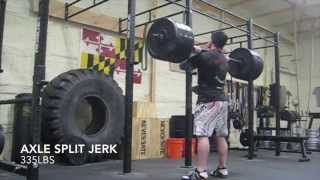 315, 325 & 335lb Axle Split Jerk