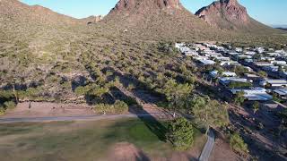 Tucson Estates golf course overview
