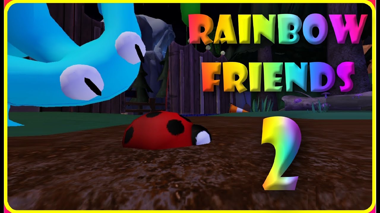 Fuja do AZUL BABÃO • Capítulo 2 (Rainbow Friends) 
