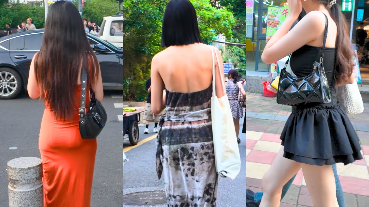 4K HDR China City Walk | Walking Tour in Guangzhou, Street Photography, Girls Gather Here.