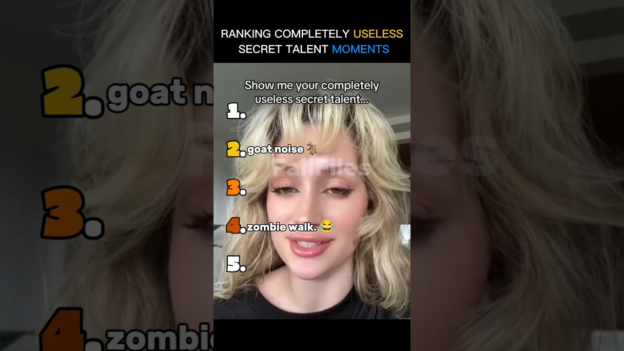 Ranking Completely Useless Secret Talent Moments