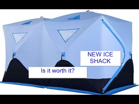 I Bought a 8 MAN INSULATED Ice Shanty 