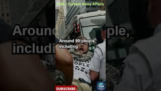 Dozens Detained in NYC Protest Against US Arms Sales to Israel #shorts #news  #nyc #us