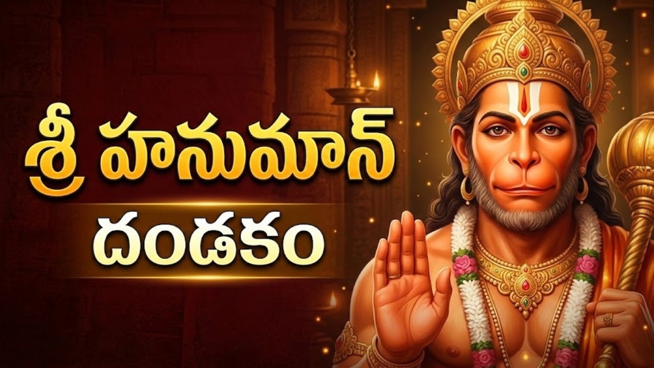 శ్రీ హనుమాన్ దండకం వింటే చాలు సకల భయాలు తొలగిపోతాయి | Sri Hanuman Dandakam Powerful Devotional Song