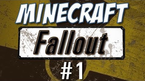 Minecraft - Fallout-inspired Custom Map (Part 1)