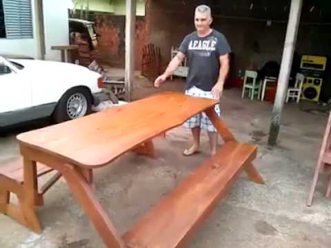 MESA DE PATIO - YouTube