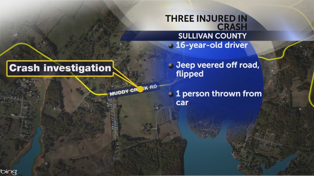 3 teens seriously injured after crash on Muddy Creek Road in