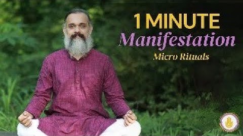 1 Minute Manifestation Micro Rituals - anytime anywhere