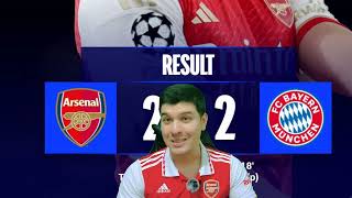 Arsenal 2 - 2 Bayern Munchen 💣 Sigo firme con el Arsenal, para mi esta abierta la serie.